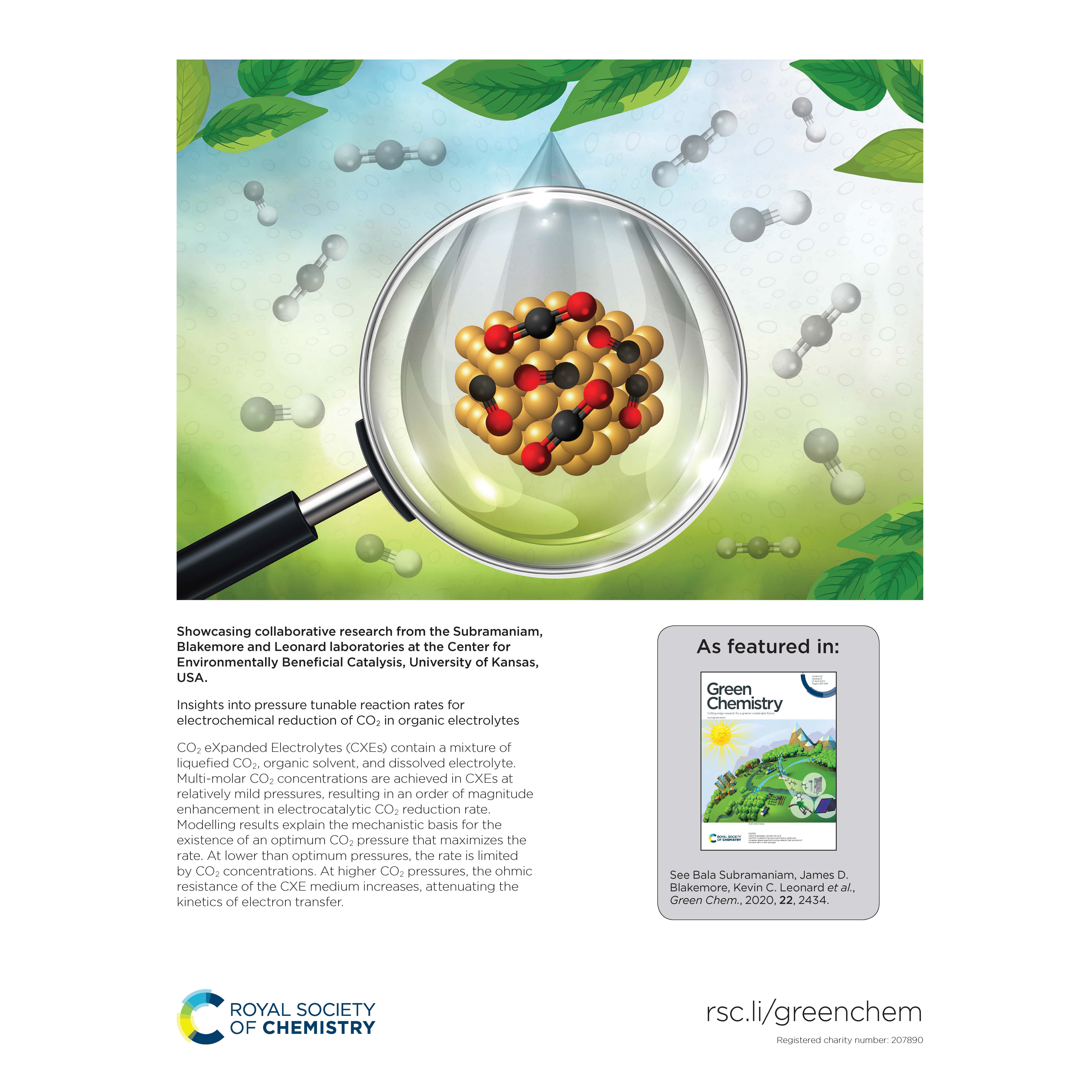 Cover of Green Chemistry February 2020